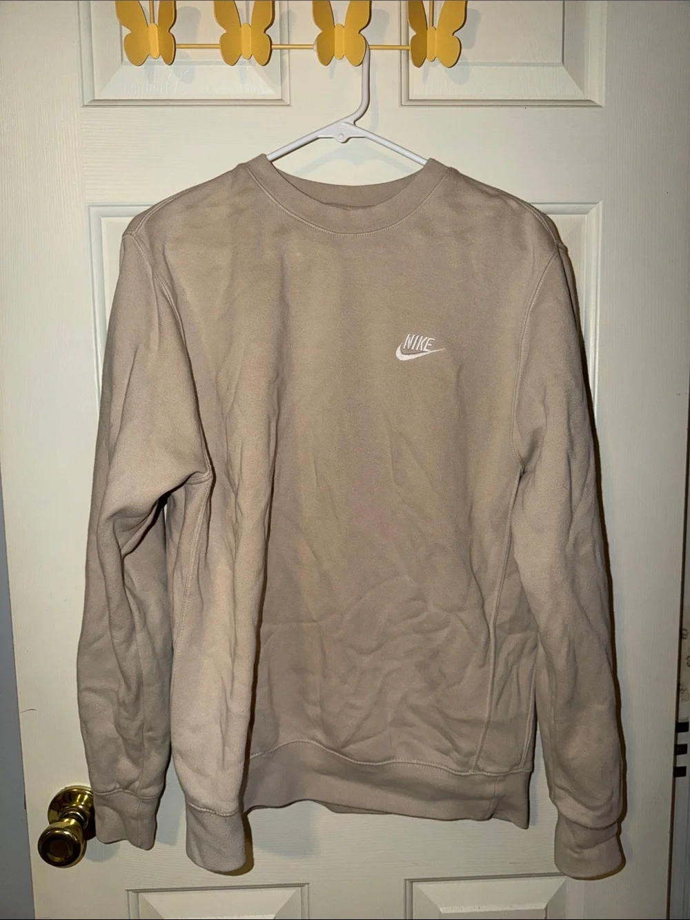 Nike Men’s Crewneck Sweatshirt - Beige
